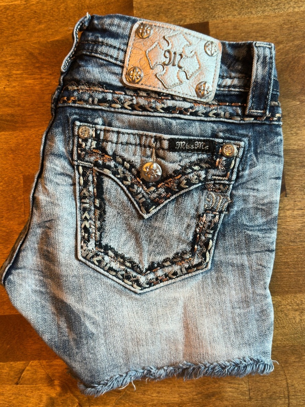 27 Miss Me Jean Shorts